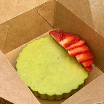 Aroma Craft Coffee - Matcha Red Bean Tart - Coffee Roasteries Near Me - Walnut, California Aroma Craft Coffee - Matcha Red Bean Tart - Coffee Roasteries Near Me - Walnut, California