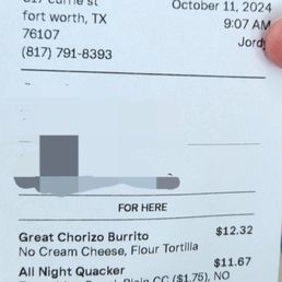 Pricey for breakfast....... Pricey for breakfast.......