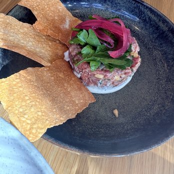 Marmo - Beef tartar for the table - Italian Near Me - Houston, Texas Marmo - Beef tartar for the table - Italian Near Me - Houston, Texas