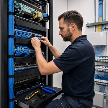 Powerhouse Guardians - Structured data cabling installed to support secure, reliable network and security system performance. - Security Services Near Me - McKinney, Texas Powerhouse Guardians - Structured data cabling installed to support secure, reliable network and security system performance. - Security Services Near Me - McKinney, Texas