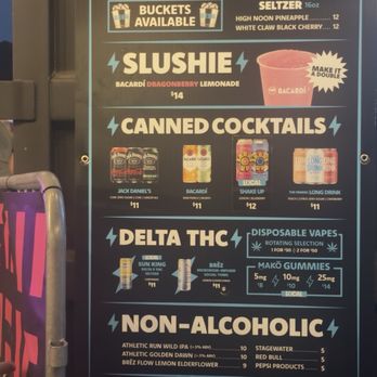 HI-FI - Libation Menu - Music Venues Near Me - Indianapolis, Indiana