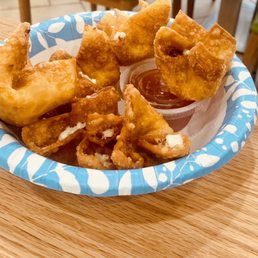 6 Piece Crab Rangoon Plate 6 Piece Crab Rangoon Plate