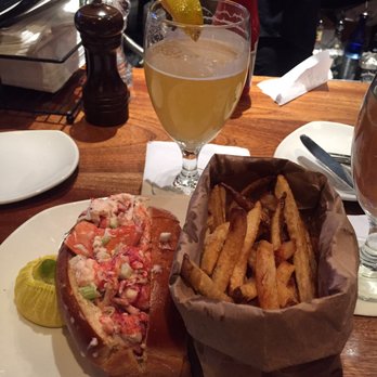 Atlantic Fish - Not so impressed by the lobster roll. - Seafood Near Me - Boston, Massachusetts