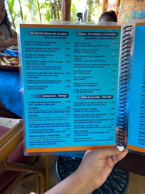 Menu photo 4 Las Mariscadas Cabo San Lucas, BCS