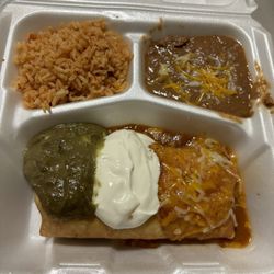 Taco Azteca - Chimichangas
