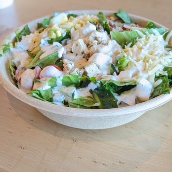 Harvest Boards and Bowls - The Cobb salad, with a cheese swap - Salad Near Me - High Point, North Carolina Harvest Boards and Bowls - The Cobb salad, with a cheese swap - Salad Near Me - High Point, North Carolina