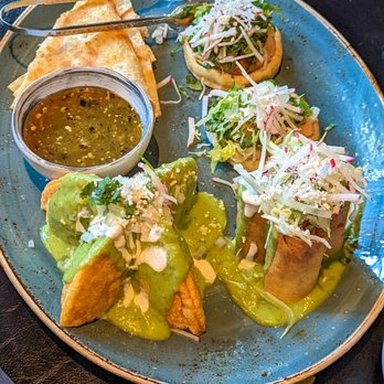 Javier's - sabor a provincia: empanadas, seafood quesadillas, taquitos, sopes, salsa quemada - Mexican Near Me - Irvine, California