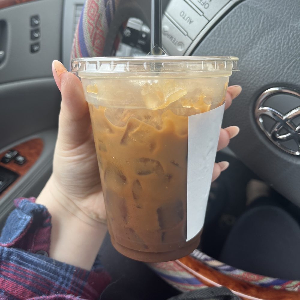 The Korean Rose - Lavender iced espresso with splash of almond milk - Coffee & Tea Near Me - Tucson, Arizona The Korean Rose - Lavender iced espresso with splash of almond milk - Coffee & Tea Near Me - Tucson, Arizona