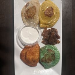 Vegan pierogis Vegan pierogis