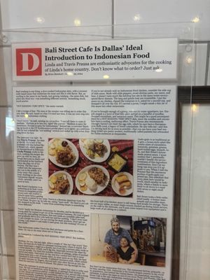 Menu photo 1 Bali Street Cafe Dallas, TX Menu photo 1 Bali Street Cafe Dallas, TX