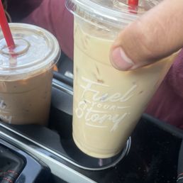 Iced Caramel Blondie