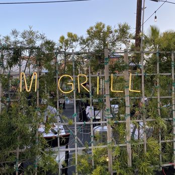 M Grill - Outdoor sign - Brazilian Near Me - Los Angeles, California