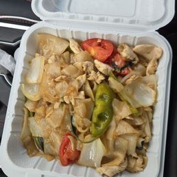 Drunken noodles Drunken noodles