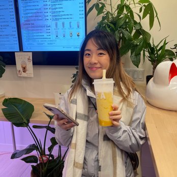 Heeretea - Mango coconut purée! This drink would be perfect in the summer. - Coffee & Tea Near Me - San Mateo, California