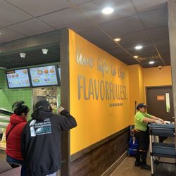 Pollo Campero - Inside the restaurant, 3/9/25.