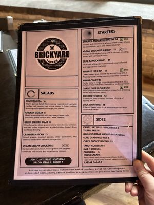Menu photo 3 BrickYard Tavern Grand Rapids, MI