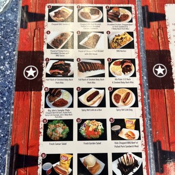 Big John's Texas BBQ - Menu - Barbeque Near Me - Page, Arizona Big John's Texas BBQ - Menu - Barbeque Near Me - Page, Arizona
