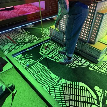 Holey Moley - Hole at the end of the Williamsburg bridge! - Mini Golf Near Me - Denver, Colorado Holey Moley - Hole at the end of the Williamsburg bridge! - Mini Golf Near Me - Denver, Colorado