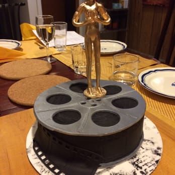 Cakes Cove - Our Oscar party cake from Cakes Cove.  Sam is a genius! - Chocolatiers & Shops Near Me