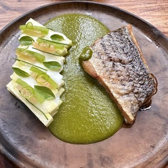 ARCA - Grilled sea bass. Solid. - Cocktail Bars Near Me - Tulum, ROO ARCA - Grilled sea bass. Solid. - Cocktail Bars Near Me - Tulum, ROO
