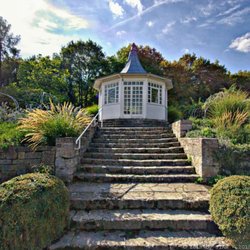 Landesgartenschaugelände 1990 - Pavillon im Rosengarten (12/2018)
