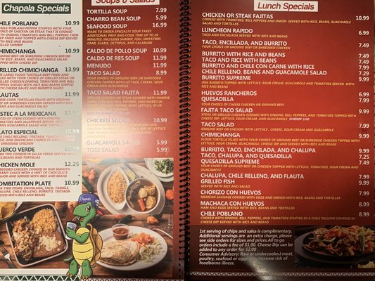 Menu photo 2 Chapala Niceville, FL Menu photo 2 Chapala Niceville, FL