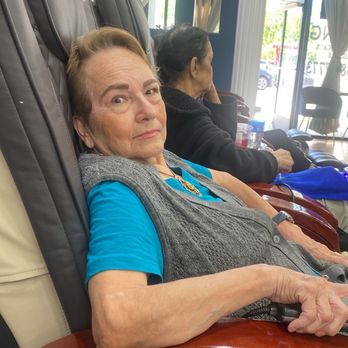 Nails Chateau - My mother in law got her eye brows done. - Nail Salons Near Me - Elk Grove, California