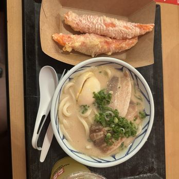 Marugame Udon - crab meat, creamy udon soup - Japanese Near Me - Los Angeles, California Marugame Udon - crab meat, creamy udon soup - Japanese Near Me - Los Angeles, California