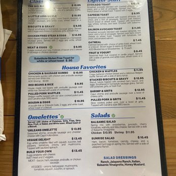 Sizzle & Brew - Menu - Breakfast & Brunch Near Me - Tomball, Texas