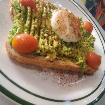 Basilur - Avocado toast with egg - Coffee & Tea Near Me - Buena Park, California