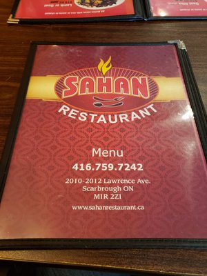 Menu photo 4 Sahan Restaurant Scarborough, ON Menu photo 4 Sahan Restaurant Scarborough, ON