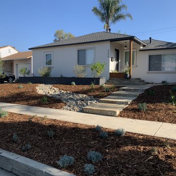 Pristine Gardenscape - Turned a drab old lawn into a great ecofriendly and drought tolerant front yard! - Landscaping Near Me - Calabasas, California