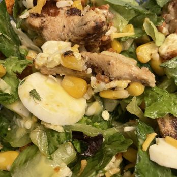 Chick-fil-A - Cobb salad with green bug - Fast Food Near Me - Orange, California