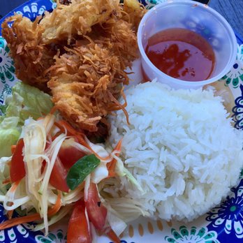 Ae's Thai Kitchen - Coconut crusted mahi mahi (ORDER THIS) - Thai Near Me - Hana, Hawaii Ae's Thai Kitchen - Coconut crusted mahi mahi (ORDER THIS) - Thai Near Me - Hana, Hawaii