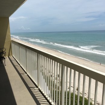 Crowne Plaza Melbourne - Oceanfront by IHG - Half of the wrap around patio - Hotels Near Me - Melbourne, Florida