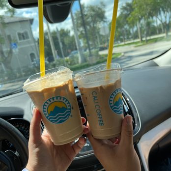 CALI COFFEE - Banana nut & cookies and cream small - Coffee & Tea Near Me - Pembroke Pines, Florida