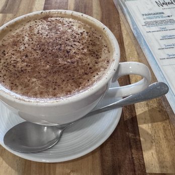 Naked Cafe - CHAGACCINO decaf vegan - Breakfast & Brunch Near Me - Encinitas, California Naked Cafe - CHAGACCINO decaf vegan - Breakfast & Brunch Near Me - Encinitas, California