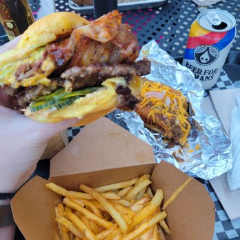 Preston's - A Burger Joint - Pastrami bacon burger, coney dog, cheese fries - Burgers Near Me - Columbus, Ohio Preston's - A Burger Joint - Pastrami bacon burger, coney dog, cheese fries - Burgers Near Me - Columbus, Ohio