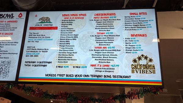 Menu photo 7 Cali's Teriyaki Los Angeles, CA