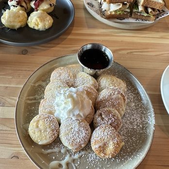 Bistro - Mini pancakes, egg bites, and turkey sandwich - Bars Near Me - Bellflower, California Bistro - Mini pancakes, egg bites, and turkey sandwich - Bars Near Me - Bellflower, California