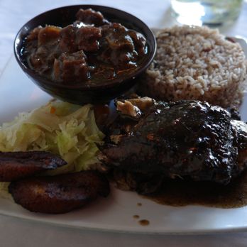 Abeautifullife Jamaican - Oxtail with Jerk Chicken, Rice, and Plantains - Caribbean Near Me - Los Angeles, California Abeautifullife Jamaican - Oxtail with Jerk Chicken, Rice, and Plantains - Caribbean Near Me - Los Angeles, California