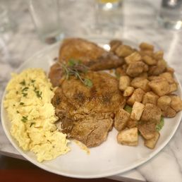 Pork Chop & Eggs