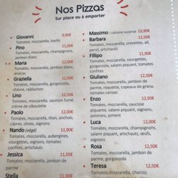La Dolce Vita - Les pizzas.