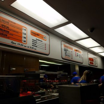 Dick's - Menu/Counter. - Fast Food Near Me - Seattle, Washington