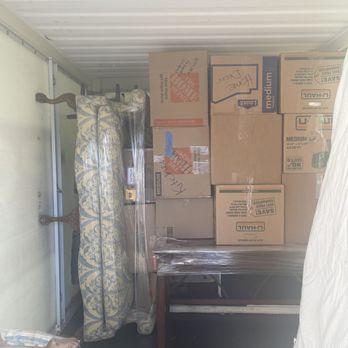 Not Your Husband Moving - When you think you may have ordered a pod too small, they make it work:) - Movers Near Me - Phoenix, Arizona
