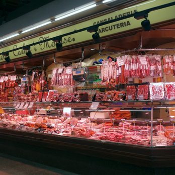 Mercat de Santa Caterina - A Typical Catalan Xarcuterie - Farmers Market Near Me - Barcelona, B Mercat de Santa Caterina - A Typical Catalan Xarcuterie - Farmers Market Near Me - Barcelona, B
