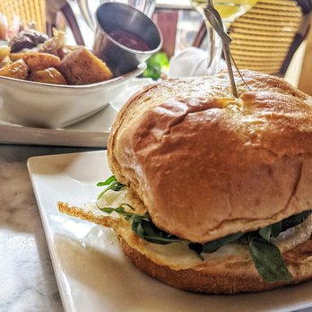 Sonsie - Egg Sandwich and Breakfast Potatoes - New American Near Me - Boston, Massachusetts Sonsie - Egg Sandwich and Breakfast Potatoes - New American Near Me - Boston, Massachusetts