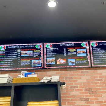 Bambino's Deli - Menu - Italian Near Me - New Milford, New Jersey
