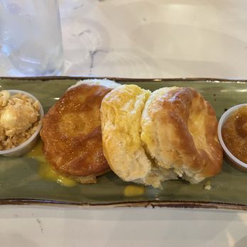 Milk & Honey - Butter Glazed Biscuits - Southern Near Me - Hampton, Virginia Milk & Honey - Butter Glazed Biscuits - Southern Near Me - Hampton, Virginia
