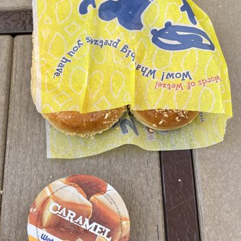 Wetzel's Pretzels - almond crunch pretzel - Pretzels Near Me - Cabazon, California Wetzel's Pretzels - almond crunch pretzel - Pretzels Near Me - Cabazon, California